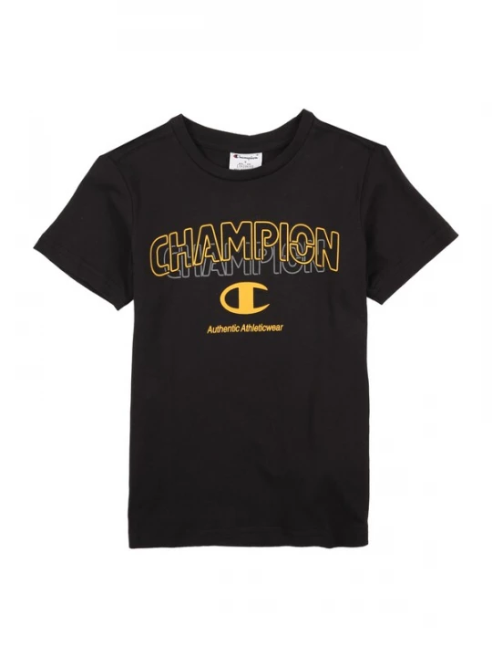 Foto van product Champion Shirt grijs / oranje / zwart