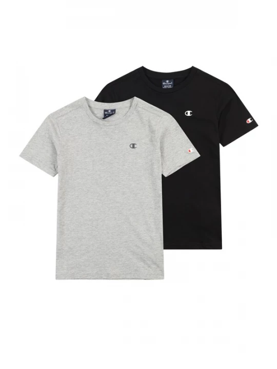 Foto van product Champion Shirt lichtgrijs / vuurrood / zwart / wit