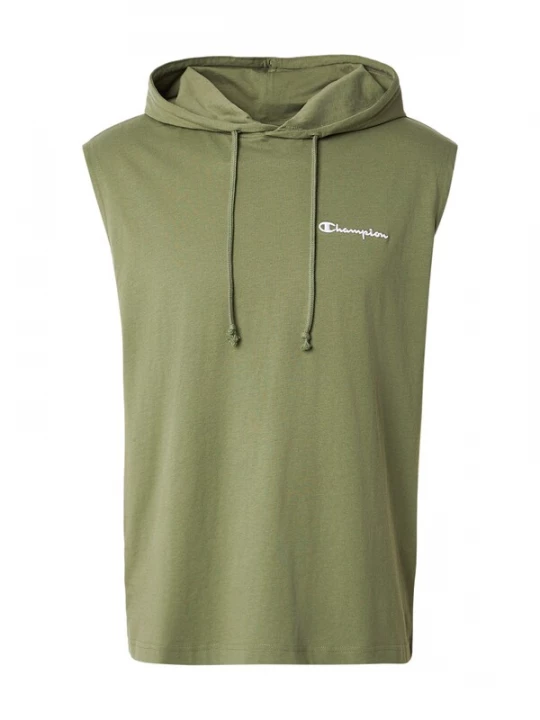 Foto van product Champion Shirt olijfgroen / wit
