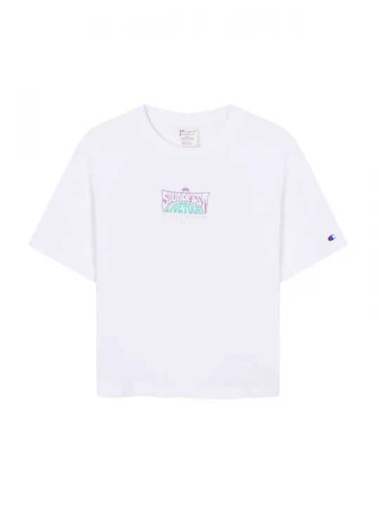 Foto van product Champion Shirt smaragd / mauve / rosa / wit
