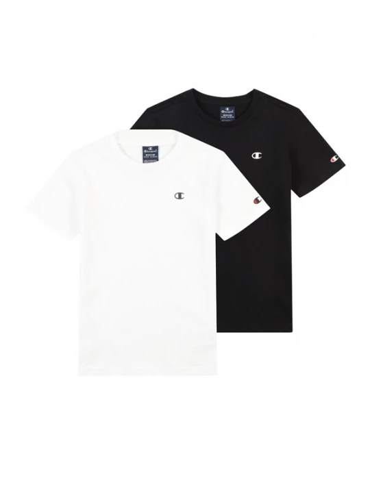 Foto van product Champion Shirt vuurrood / zwart / wit