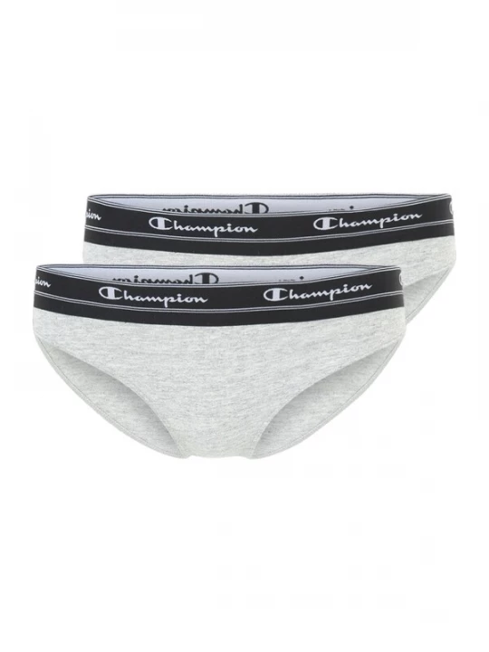 Foto van product Champion Slip grijs gemêleerd / zwart / offwhite
