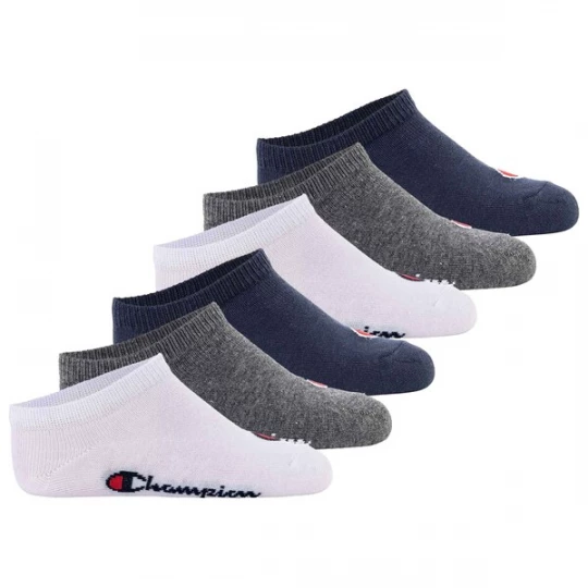 Foto van product Champion Sokken blauw / grijs gemêleerd / rood / wit