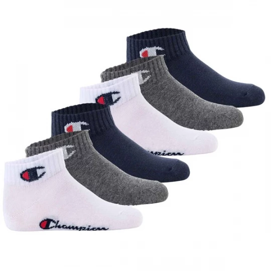 Foto van product Champion Sokken donkerblauw / grijs gemêleerd / rood / wit