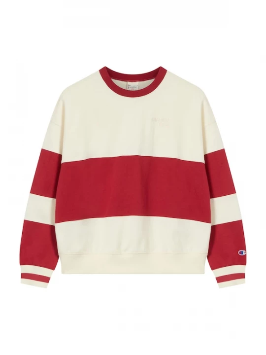 Foto van product Champion Sweatshirt pasteelgeel / vuurrood