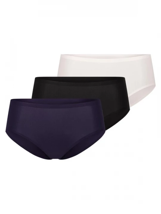 Foto van product Chantelle Broekje 'Soft Stretch' blauw gemêleerd