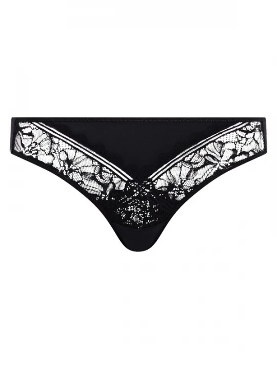 Foto van product Chantelle Slip 'Easy Feel Floral Touch' zwart