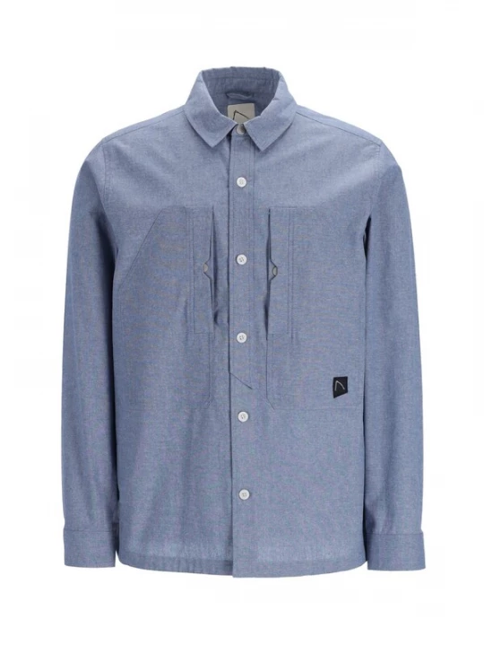 Foto van product CHASIN' Overhemd 'Cooper Chambray' duifblauw