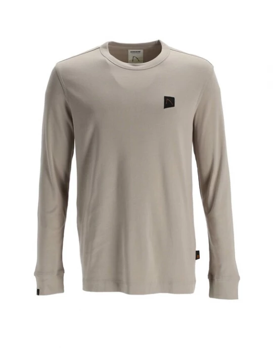 Foto van product CHASIN' Shirt 'Hely' lichtbeige / bruin / zwart