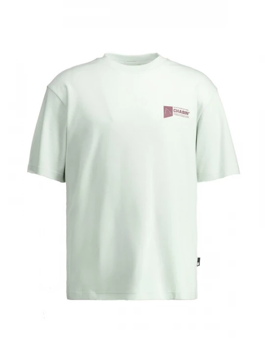 Foto van product CHASIN' Shirt ' Ido ' lichtgroen / wijnrood