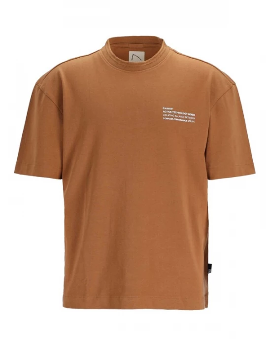 Foto van product CHASIN' Shirt 'Xpose' lichtbruin / wit