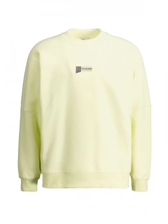 Foto van product CHASIN' Sweatshirt 'Ido ' geel / grijs