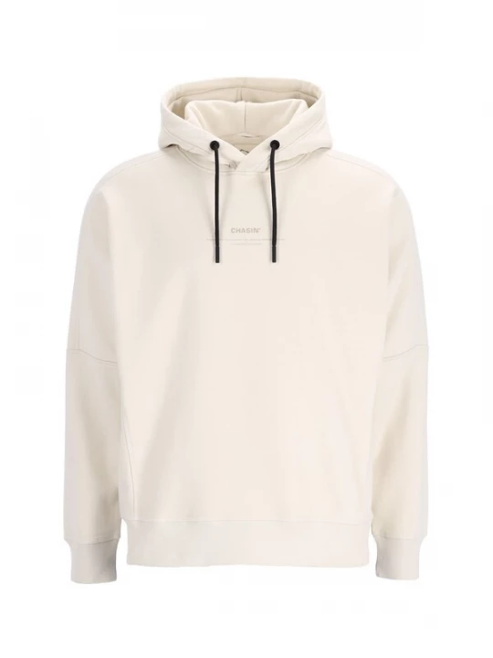 Foto van product CHASIN' Sweatshirt 'Knox Hood' beige / donkeroranje / wolwit