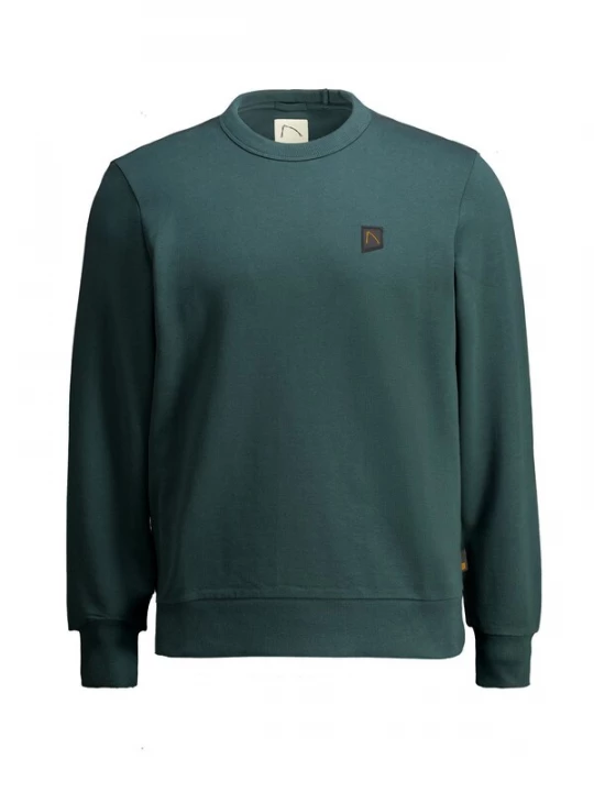 Foto van product CHASIN' Sweatshirt 'Toby Wave' beige / donkergroen
