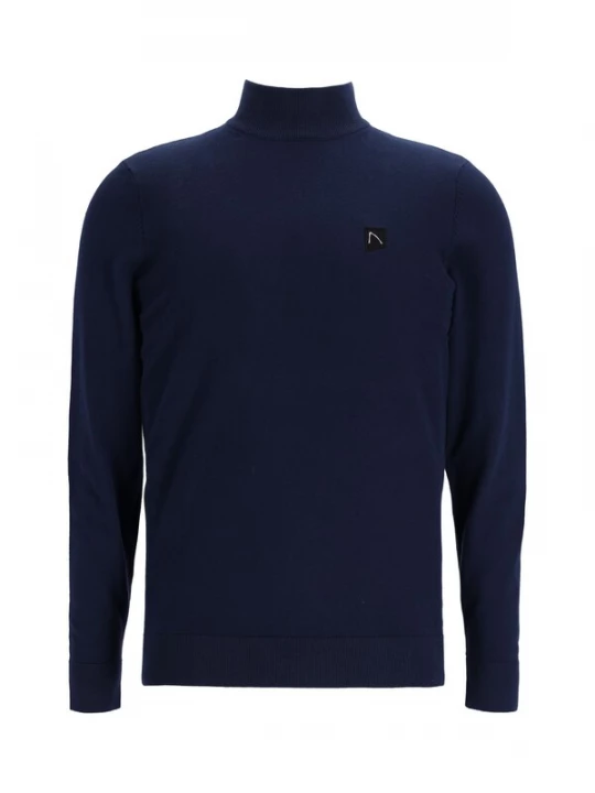 Foto van product CHASIN' Trui 'Ard Mock' donkerblauw