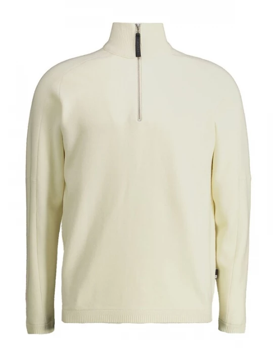Foto van product CHASIN' Trui 'Oscar Half Zip' crème
