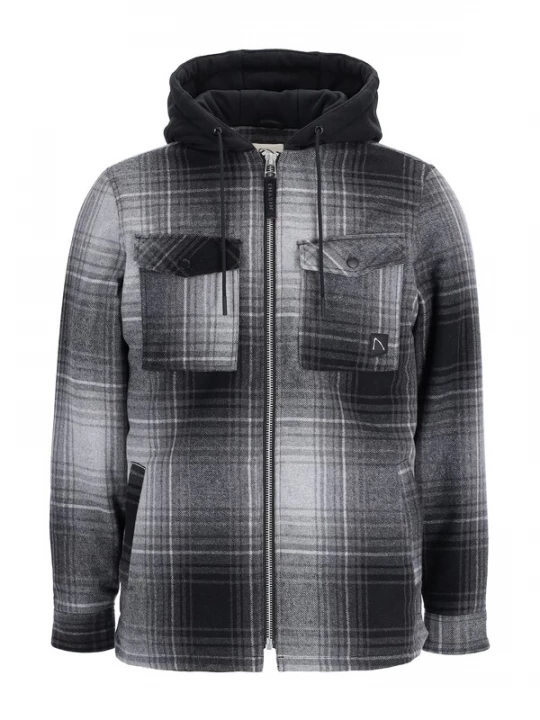 Foto van product CHASIN' Tussenjas 'Stark Surge' grijs / zwart