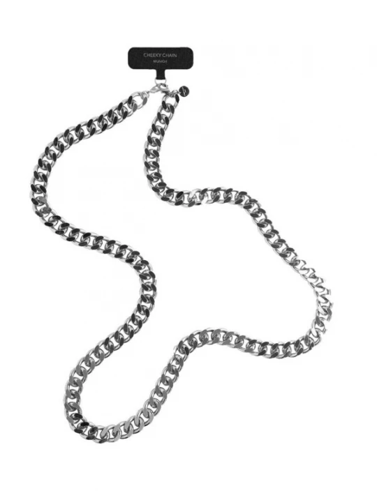 Foto van product Cheeky Chain Munich Smartphonehoesje 'A$ap Big ' zilver