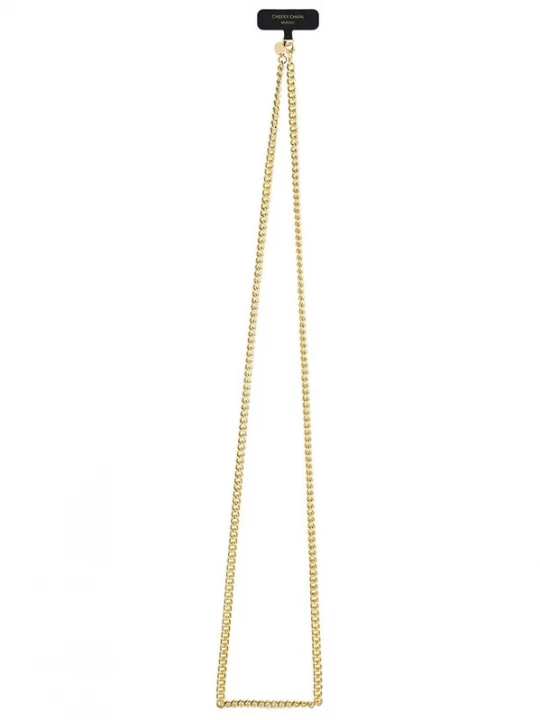 Foto van product Cheeky Chain Munich Smartphonehoesje 'Ava' goud / zwart