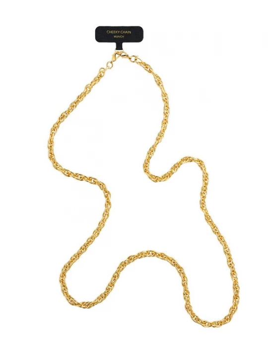 Foto van product Cheeky Chain Munich Smartphonehoesje 'Gretl' goud
