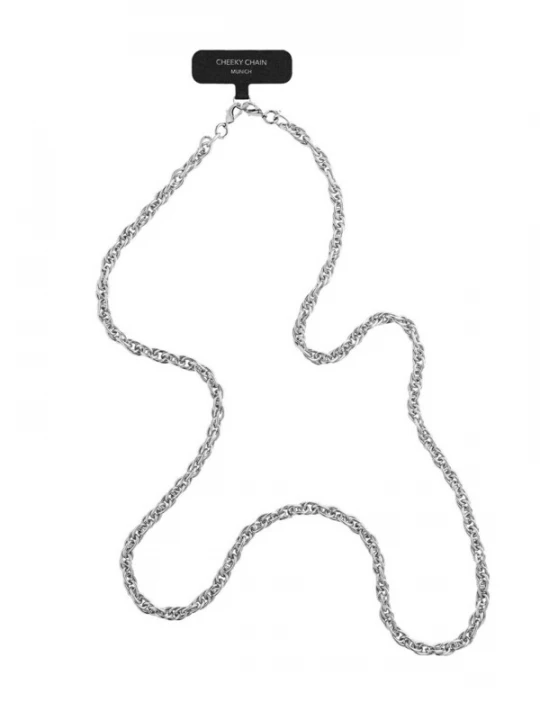 Foto van product Cheeky Chain Munich Smartphonehoesje 'Gretl' zilver