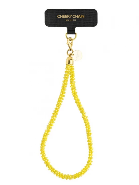 Foto van product Cheeky Chain Munich Smartphonehoesje 'Hawaii' geel