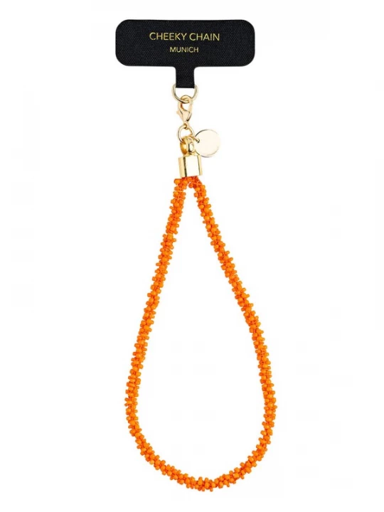 Foto van product Cheeky Chain Munich Smartphonehoesje 'Hawaii' goud / oranje