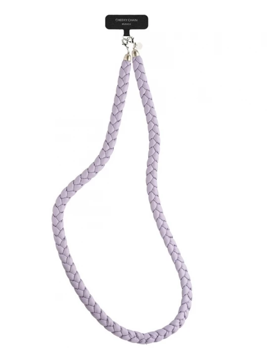Foto van product Cheeky Chain Munich Smartphonehoesje 'Heidi' lavendel / zilver