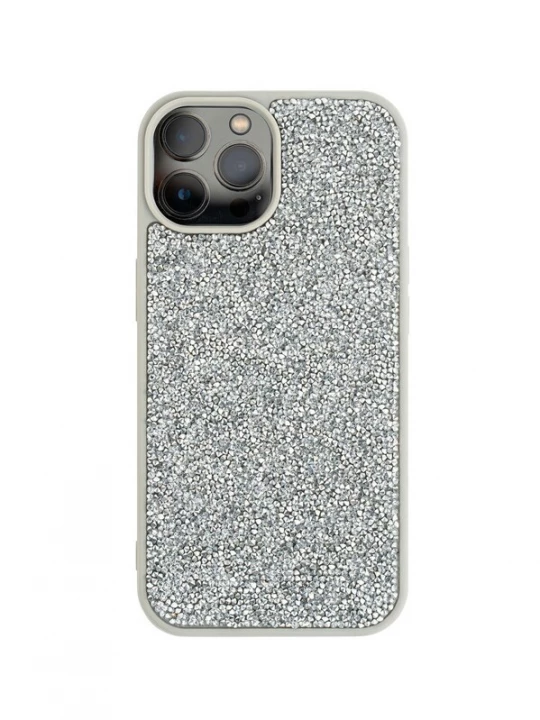 Foto van product Cheeky Chain Munich Smartphonehoesje 'iPhone 13' zilver