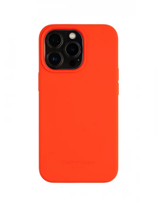 Foto van product Cheeky Chain Munich Smartphonehoesje 'iPhone 13 Pro Max' oranjerood