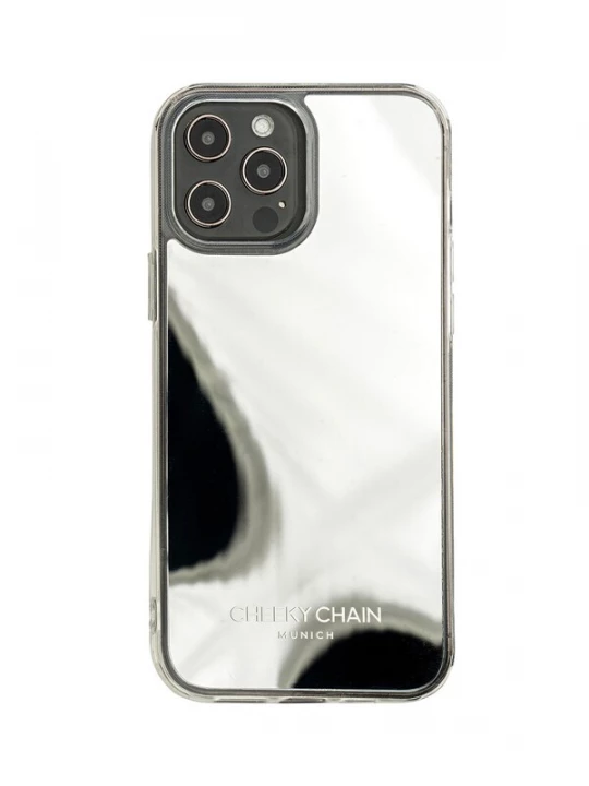 Foto van product Cheeky Chain Munich Smartphonehoesje 'iPhone 14 Plus' zilver