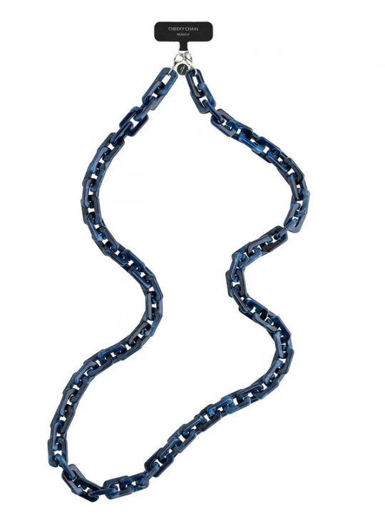 Foto van product Cheeky Chain Munich Smartphonehoesje 'Kelly' nachtblauw / ultramarine blauw