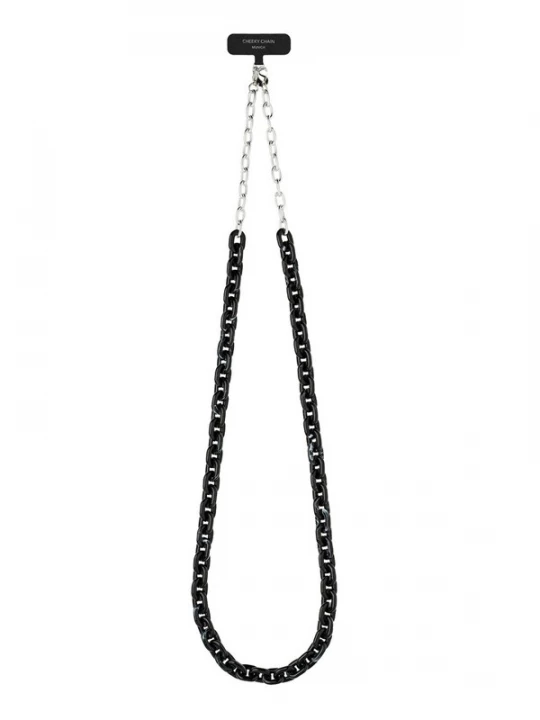 Foto van product Cheeky Chain Munich Smartphonehoesje 'Mathilda' zwart / zilver