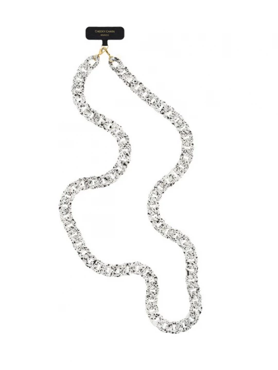 Foto van product Cheeky Chain Munich Smartphonehoesje 'Pepper' zwart / wit