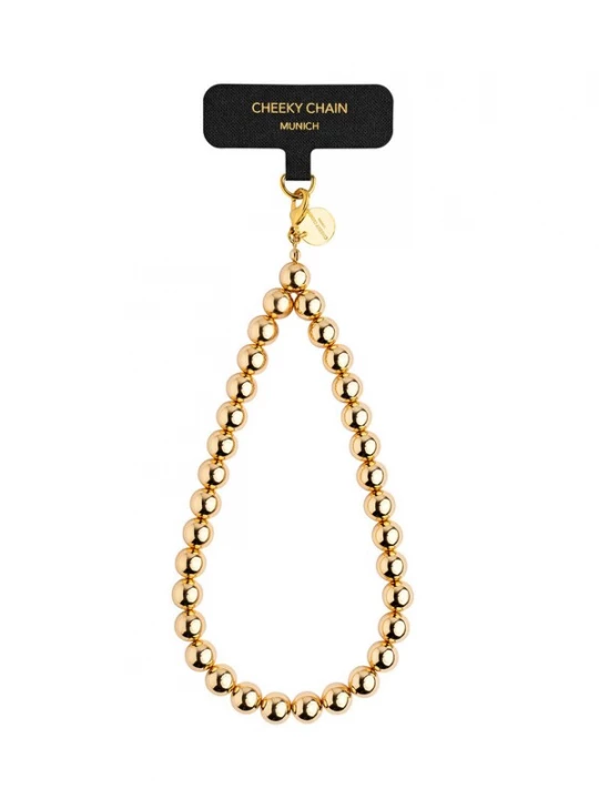 Foto van product Cheeky Chain Munich Smartphonehoesje 'Poppy' goud