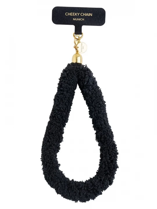 Foto van product Cheeky Chain Munich Smartphonehoesje 'Teddy' goud / zwart