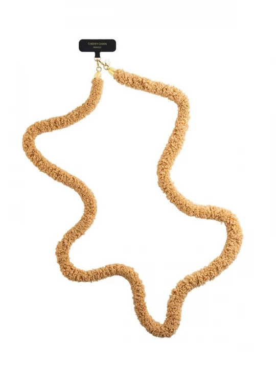 Foto van product Cheeky Chain Munich Smartphonehoesje 'Teddy' ombergrijs