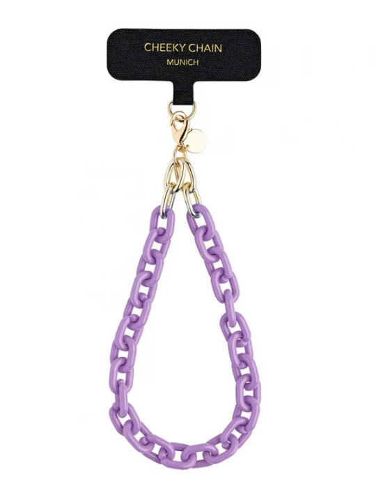 Foto van product Cheeky Chain Munich Smartphonehoesje 'Tokio' goud / lavendel