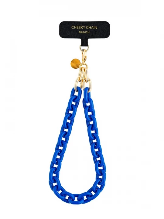 Foto van product Cheeky Chain Munich Smartphonehoesje 'TOKIO' royal blue / koningsblauw