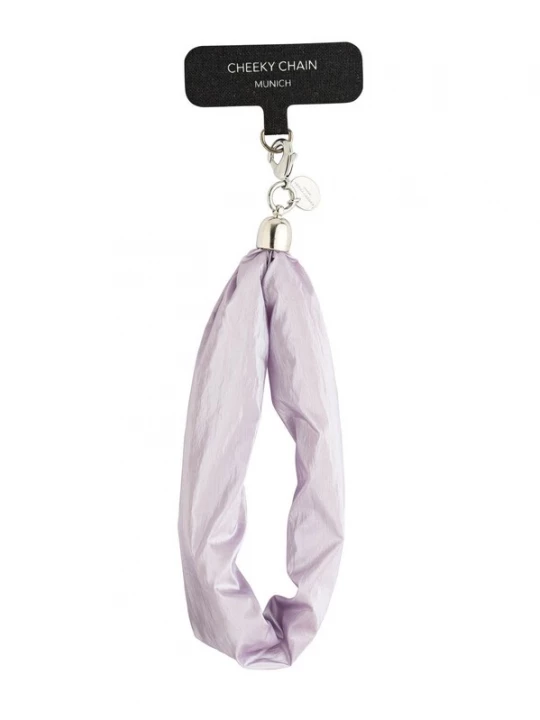Foto van product Cheeky Chain Munich Smartphonehoesje 'Toni' lavendel / zilver