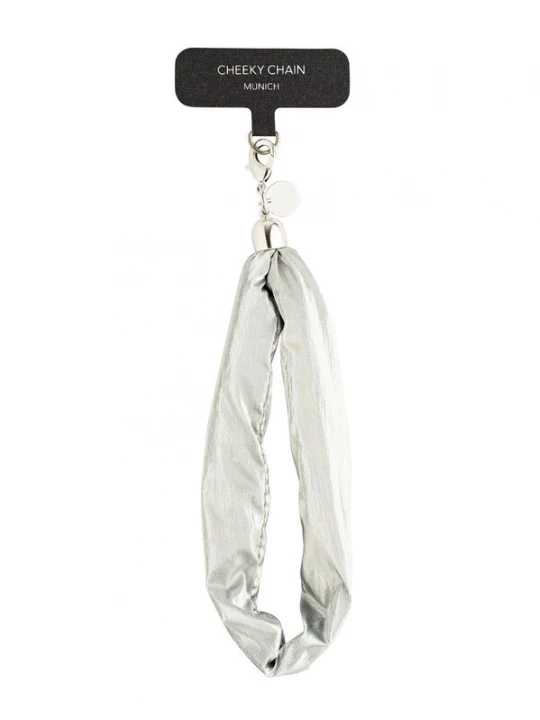 Foto van product Cheeky Chain Munich Smartphonehoesje 'Toni' zilver