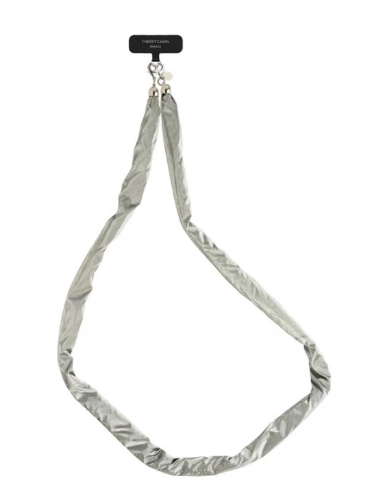 Foto van product Cheeky Chain Munich Smartphonehoesje 'Toni' zwart / zilver