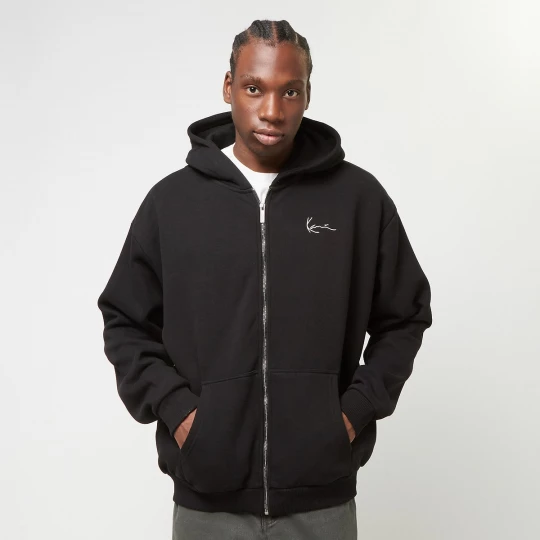 Foto van product Chest Signature Essential Oversized Zip Hoodie Karl Kani zwart