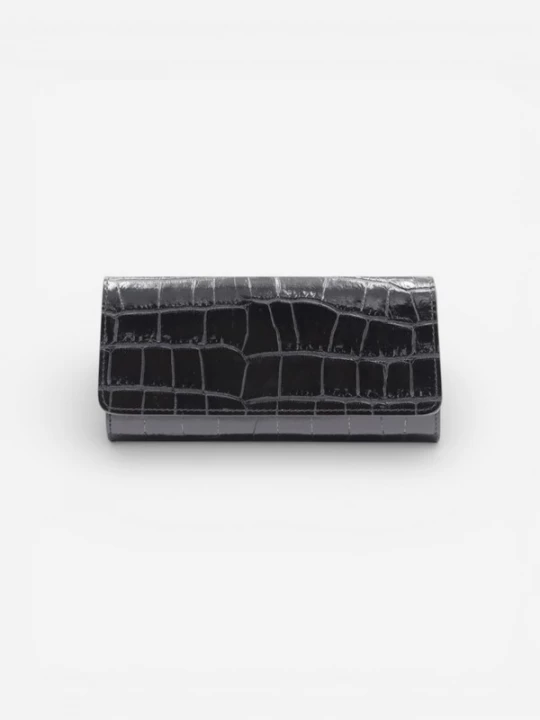 Foto van product Cheval Firenze Portemonnee 'COSMO CROC' zwart