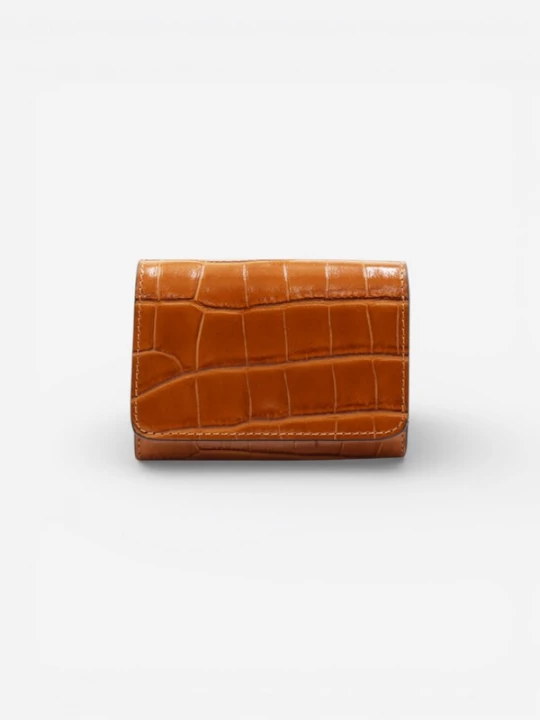 Foto van product Cheval Firenze Portemonnee 'COSMO MINI CROC' camel