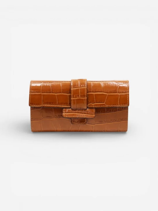 Foto van product Cheval Firenze Portemonnee 'DEAN CROC' camel