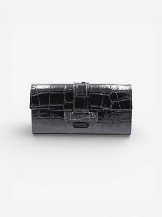 Foto van product Cheval Firenze Portemonnee 'DEAN CROC' zwart