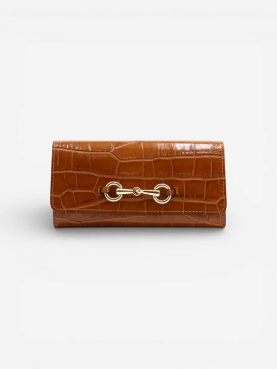 Foto van product Cheval Firenze Portemonnee 'GRANT CROC' camel