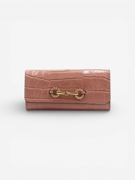 Foto van product Cheval Firenze Portemonnee 'GRANT CROC' pink