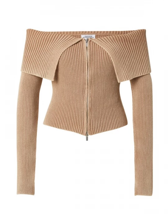 Foto van product Cheyenne Ochsenknecht Gebreid vest beige